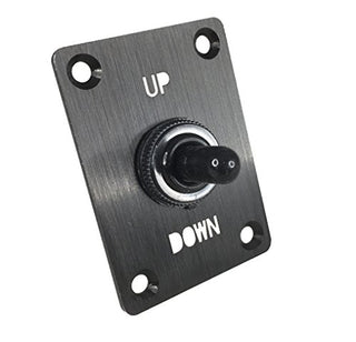 Pactrade Marine Boat Trim Tab Momentary Toggle Up Down Switches Panel 3-Position Momentary.-Off-Momentary 3 Pin Control and Waterproof Cap DC12V for RV Boat Caravan Boat