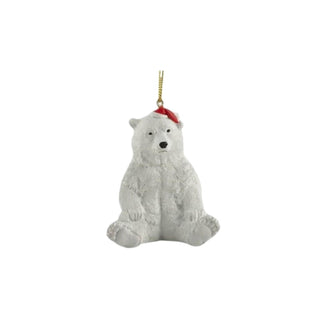 JFSM INC. Hanging Ornament, 3-inch, White