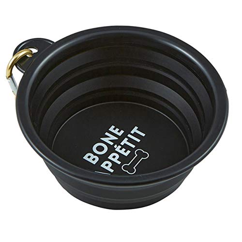 Creative Brands SB Design Studio Pet Collection Pet Bowl, 5.125" x 2.25", Bone Appetit