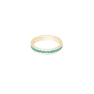 Maya J Figurine, Size 6, Aquamarine