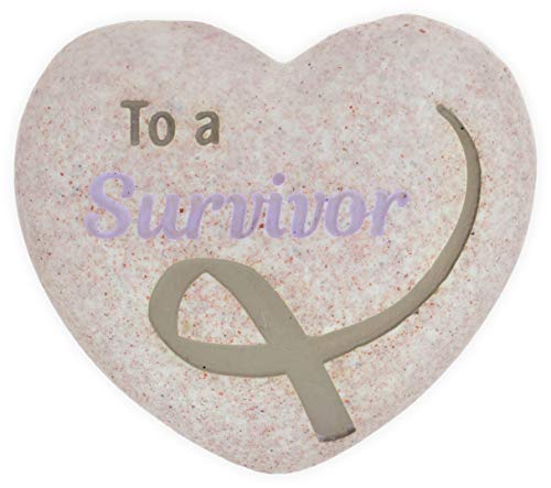 Angelstar Heart Pocket Stone - Survivor, Multicolored