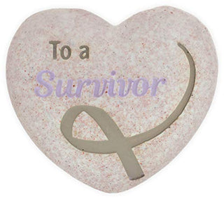 Angelstar Heart Pocket Stone - Survivor, Multicolored