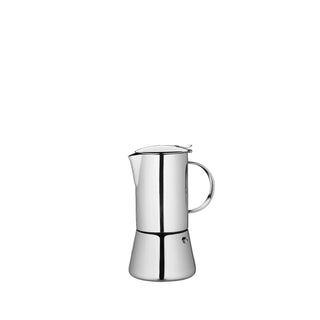 Cilio Coffee Maker, 2 cups, Polished Stainless