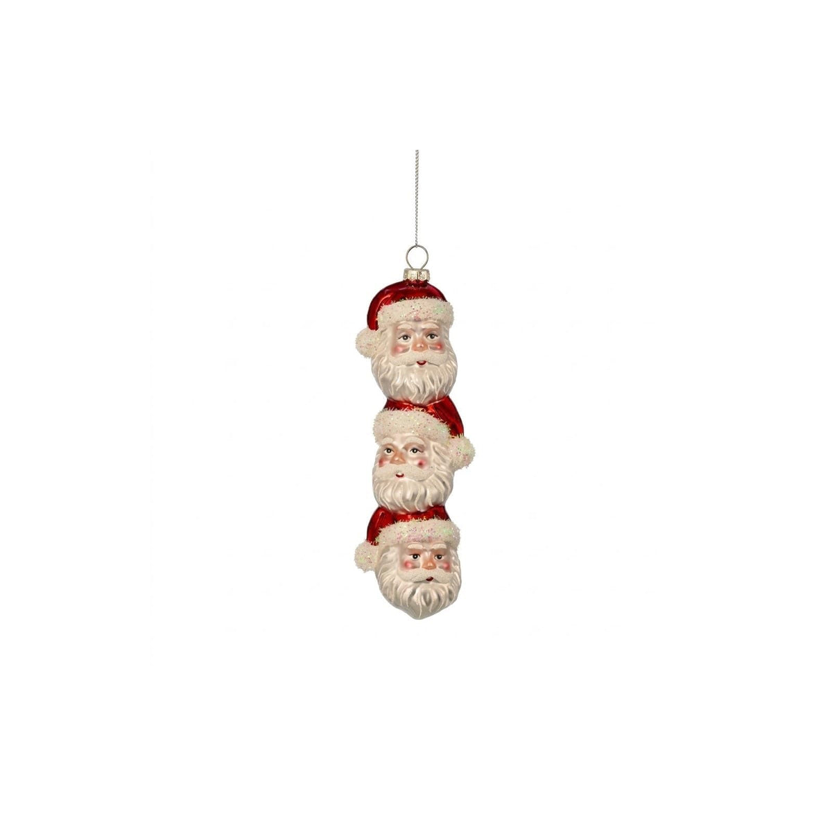 Regency International Hanging Ornament, Red White, Classic