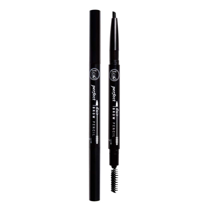 J.Cat Beauty Perfect Duo Brow Pencil - Jet Black
