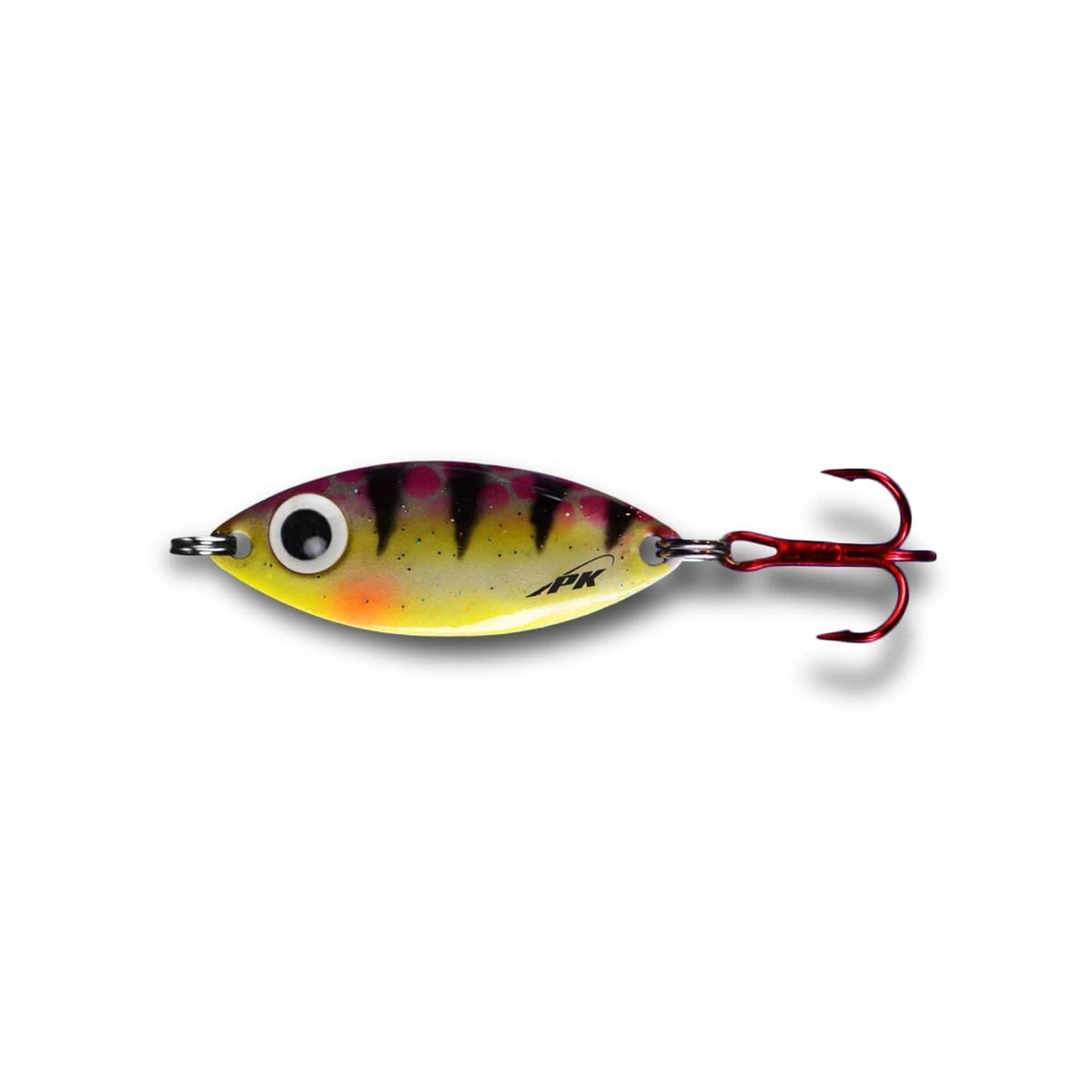 PK Lures Fishing Hook, Red, Modern