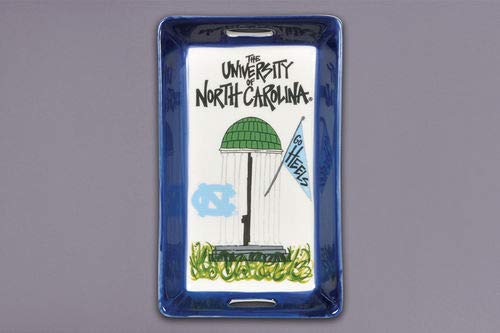 Magnolia Lane Ceramic Collegiate Handled Mini Tray (UNC)