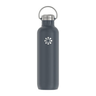 Lifefactory Thermos, 32 Ounces, Carbon