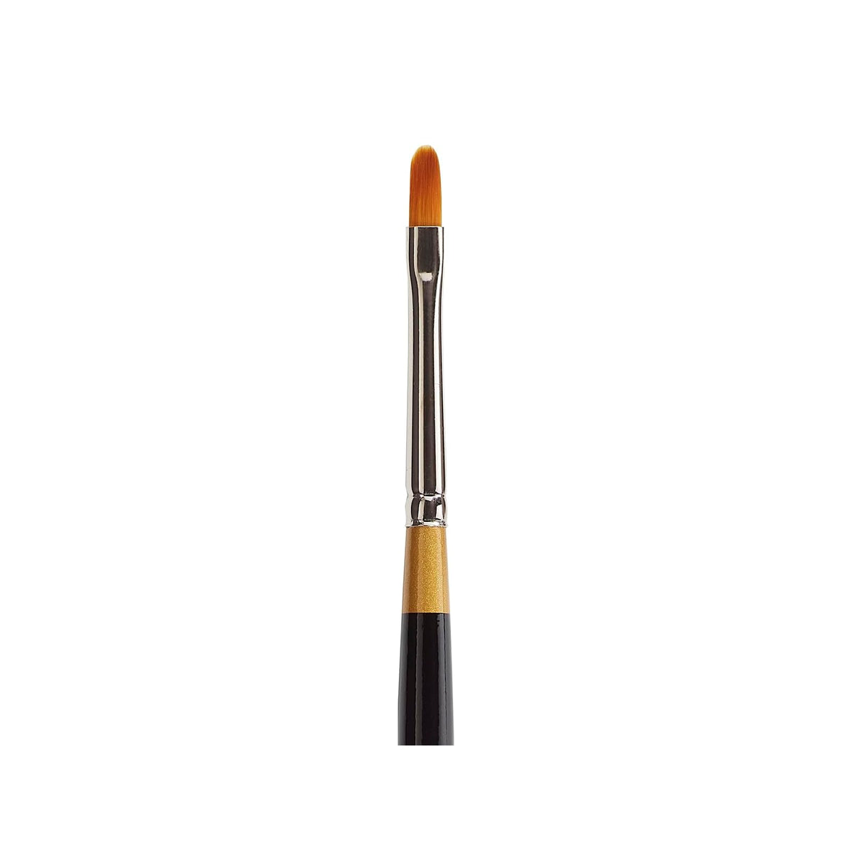 KINGART Paint Brush, Size 2, Black,gold,silver