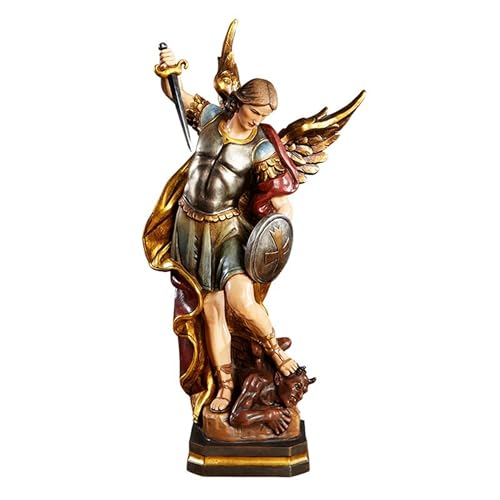 Avalon Gallery Catholic Saints Figurine - Milano Collection Religious Statue, 14" H, Saint Michael
