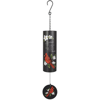 Carson Wind Chime, Cardinal Red, Modern