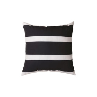 MWW Pillow, 18x18, Black, White