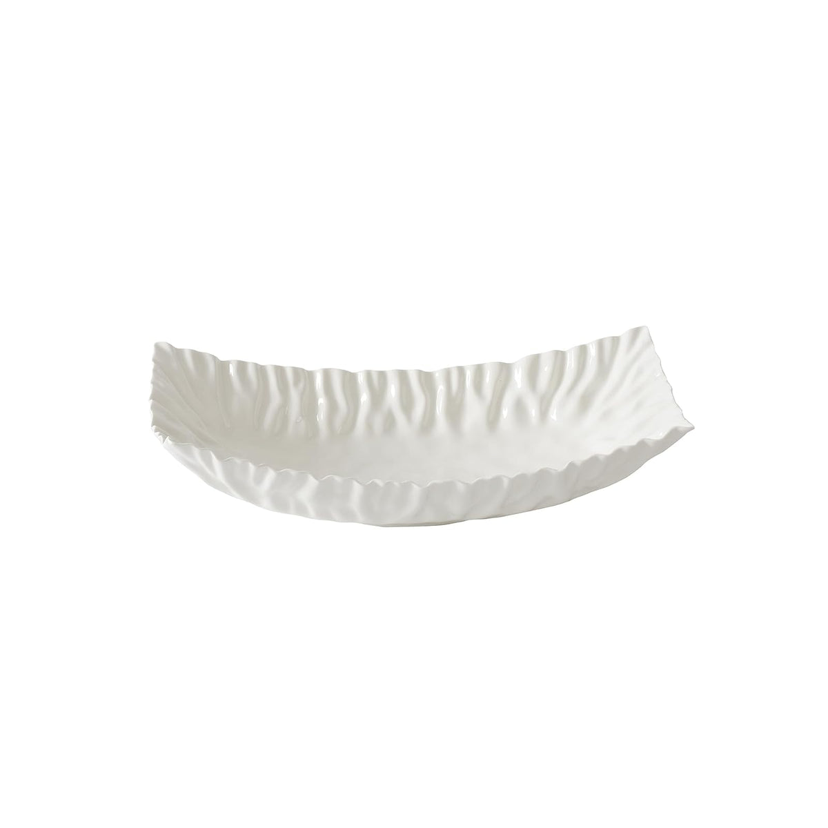 Pampa Bay Tray, 20" x 9" x 5", Mascali Bianca