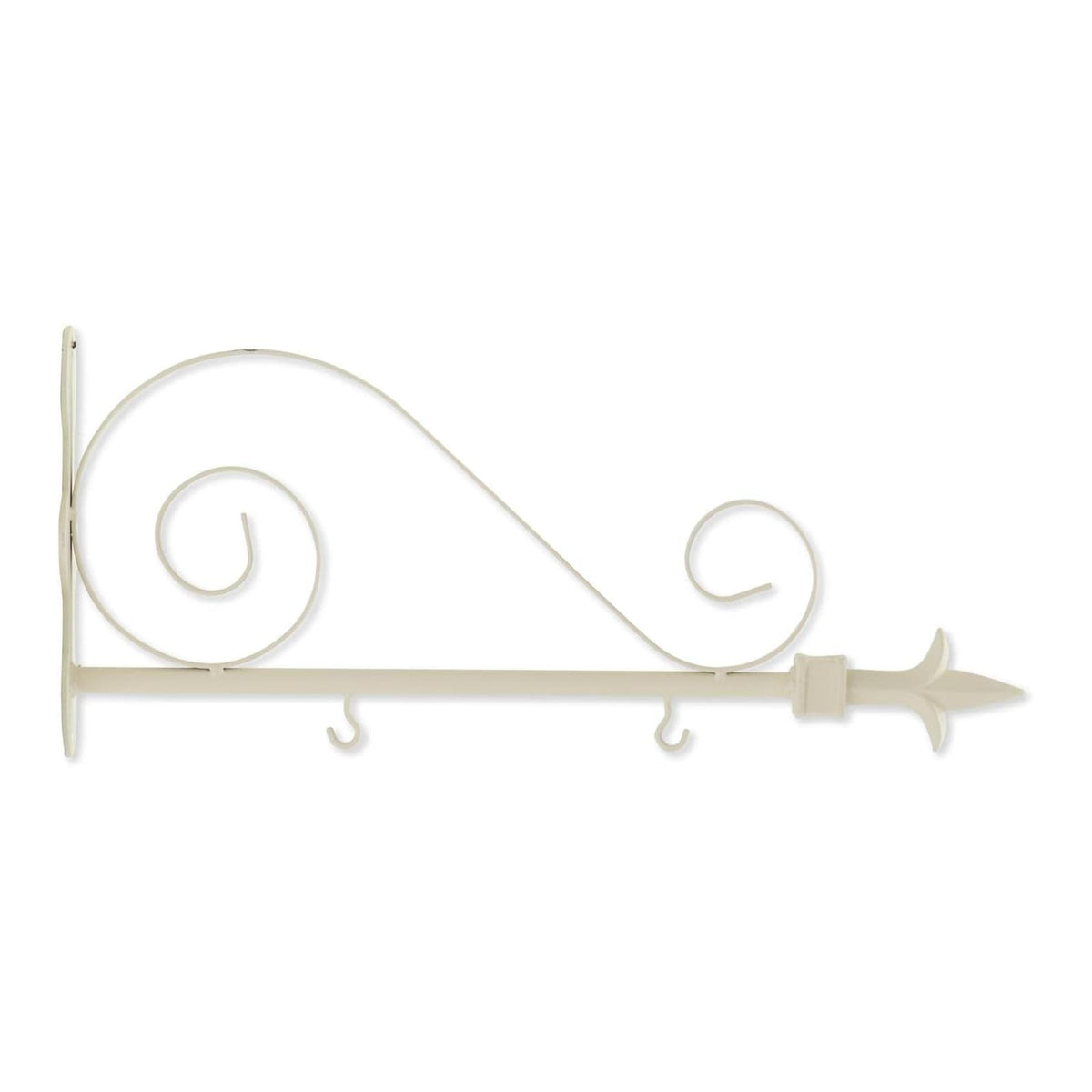 K&K Interiors Candle Holder, 17.5 inches, White
