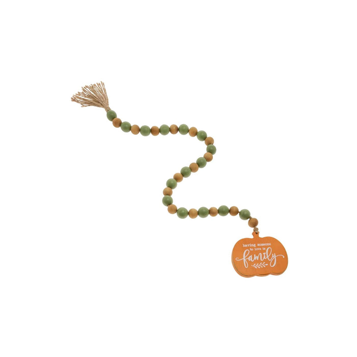 Boston International Hanging Ornament, 31" Long, Family Pumpkin