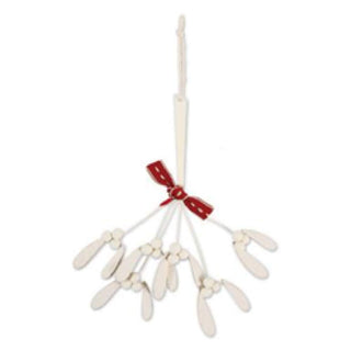 Two's Company Mistletoe Bunch Ornament