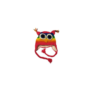 Arts of Ecuador Hat, Pink Owl, Pink Owl
