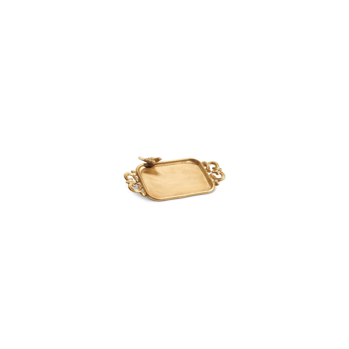 RAZ Imports Tray, 6.3" x 3.5" x 1", Gold