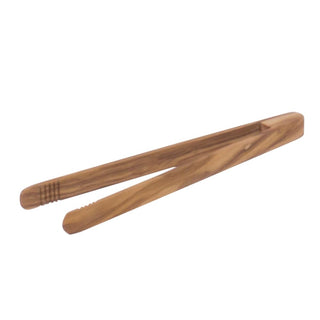 Browne & Co Berard Olive-Wood Handcrafted Toast Tongs