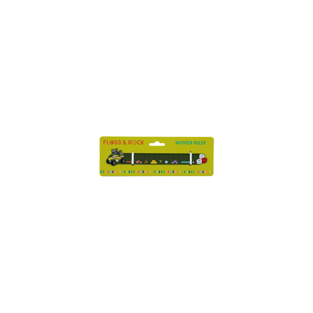 Floss & Rock Ruler, Black, Modern
