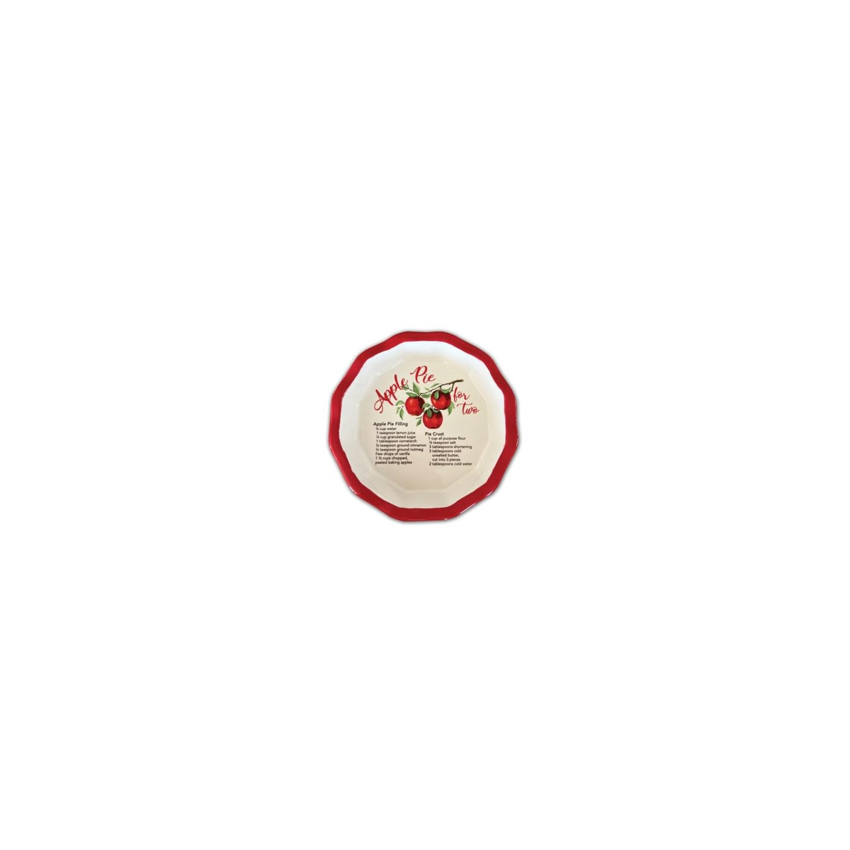 Cathedral Art Dishware Plate, Small, Red