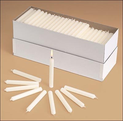 Will & Baumer Candle, 5 75 inch, White