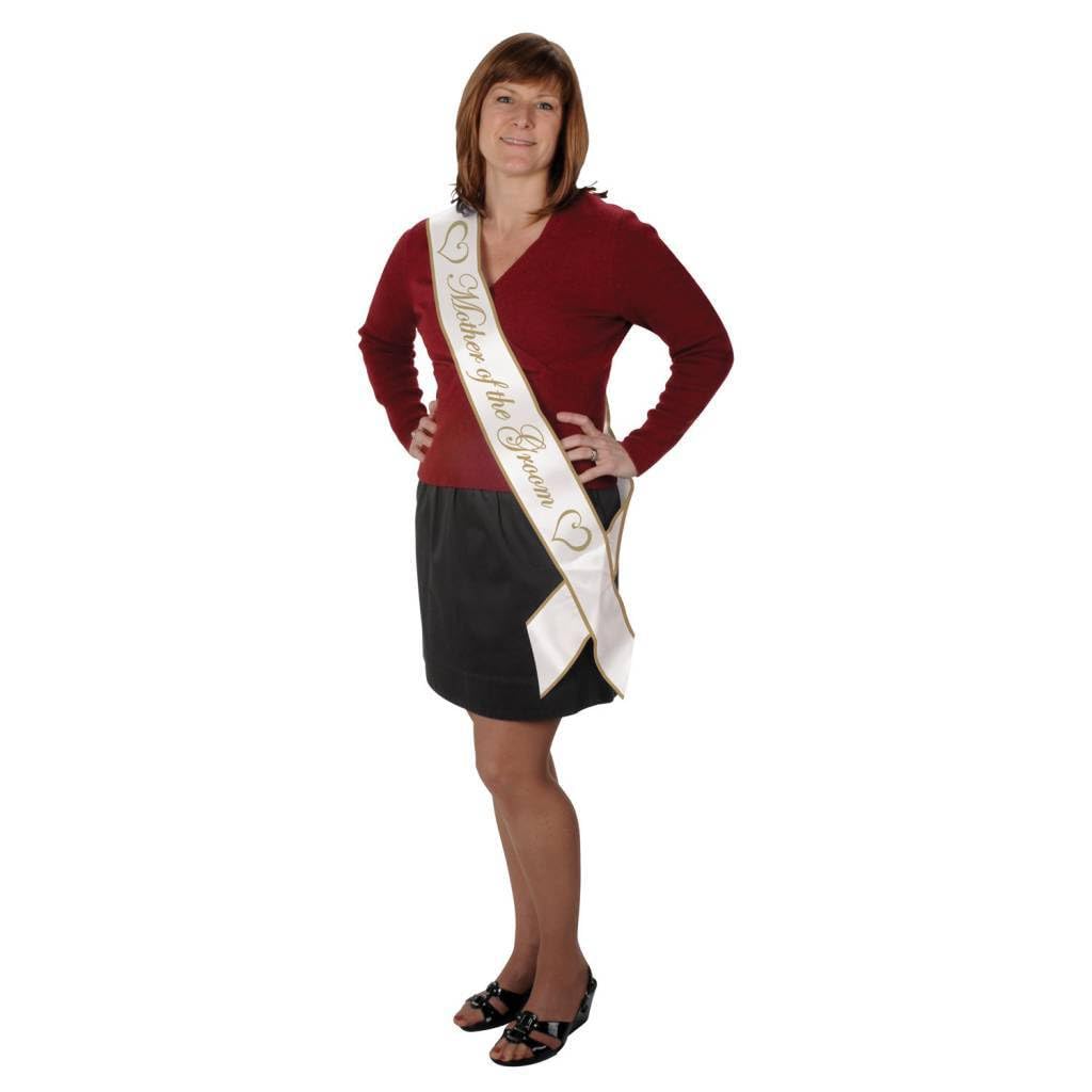 Beistle Mother Of The Groom Satin Sash Party Accessory (1 count) (1/Pkg)