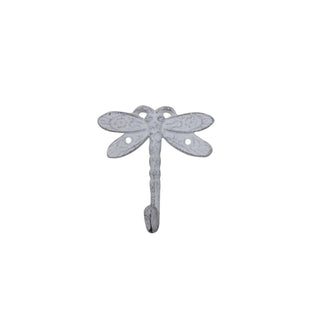 Handcrafted Nautical Decor Storage Hook, White, Rustic