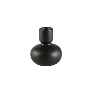 47th & Main Candle Holder, Large, Black