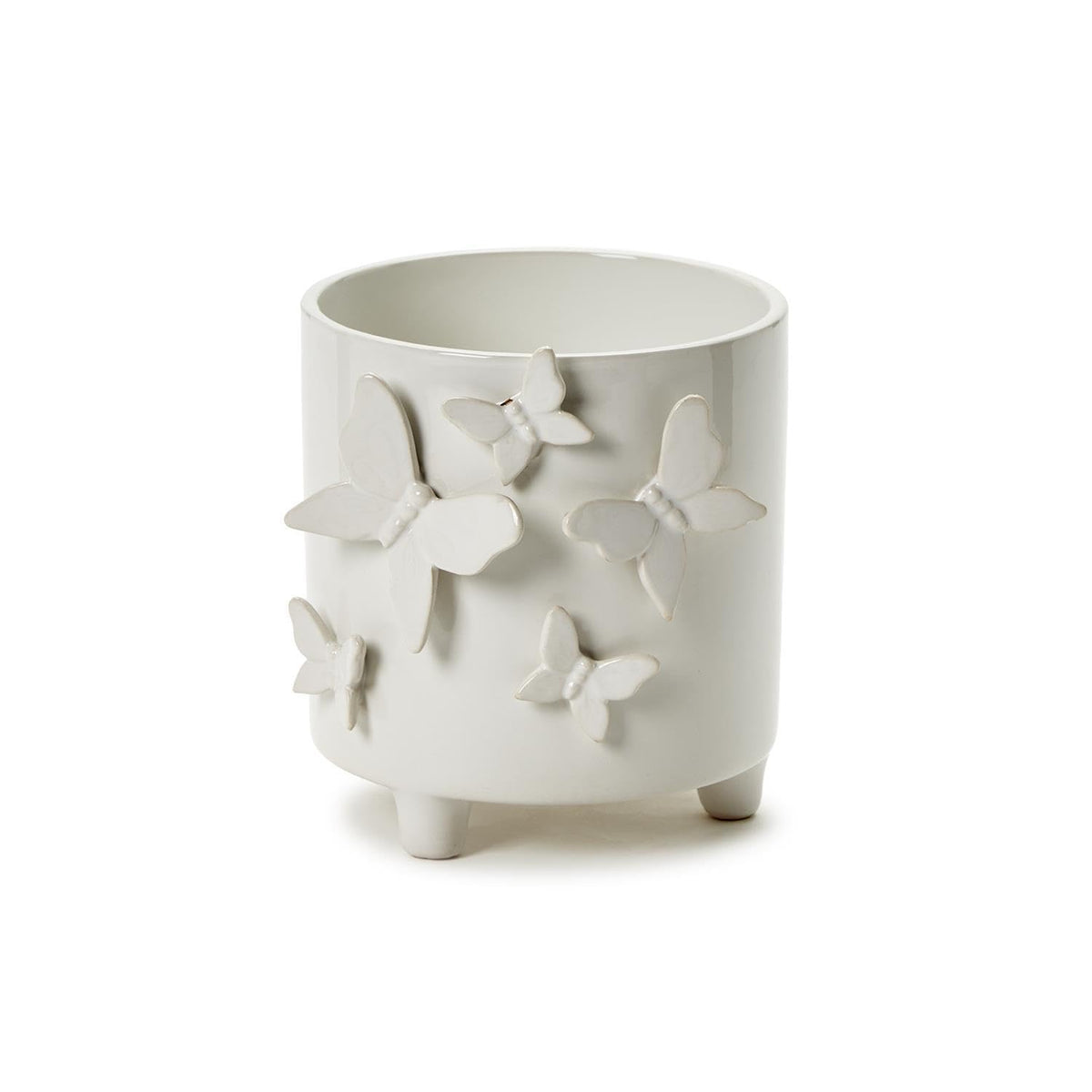 Two's Company Vase, Small, White