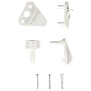 Seachoice Pontoon Gate Latch Replacement Kit, Fits 1-1.25 In. Square Frames, Includes Hardware