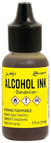 Ranger TAL59424 Dandelion Tim Holtz Alcohol Ink .5oz