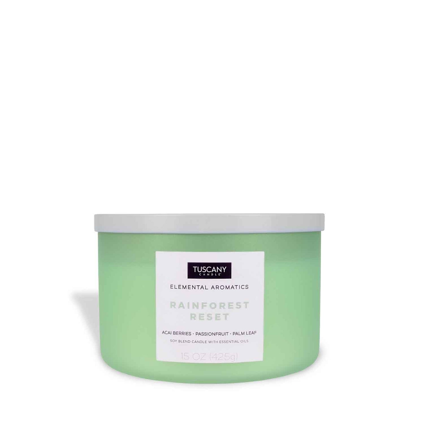 Empire Candle Tuscany 15 oz. Rainforest Reset Soy Blend Jar Candle One Size