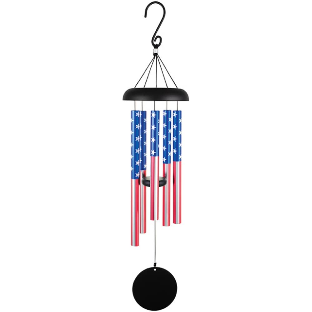Carson Wind Chime, Silver, Modern