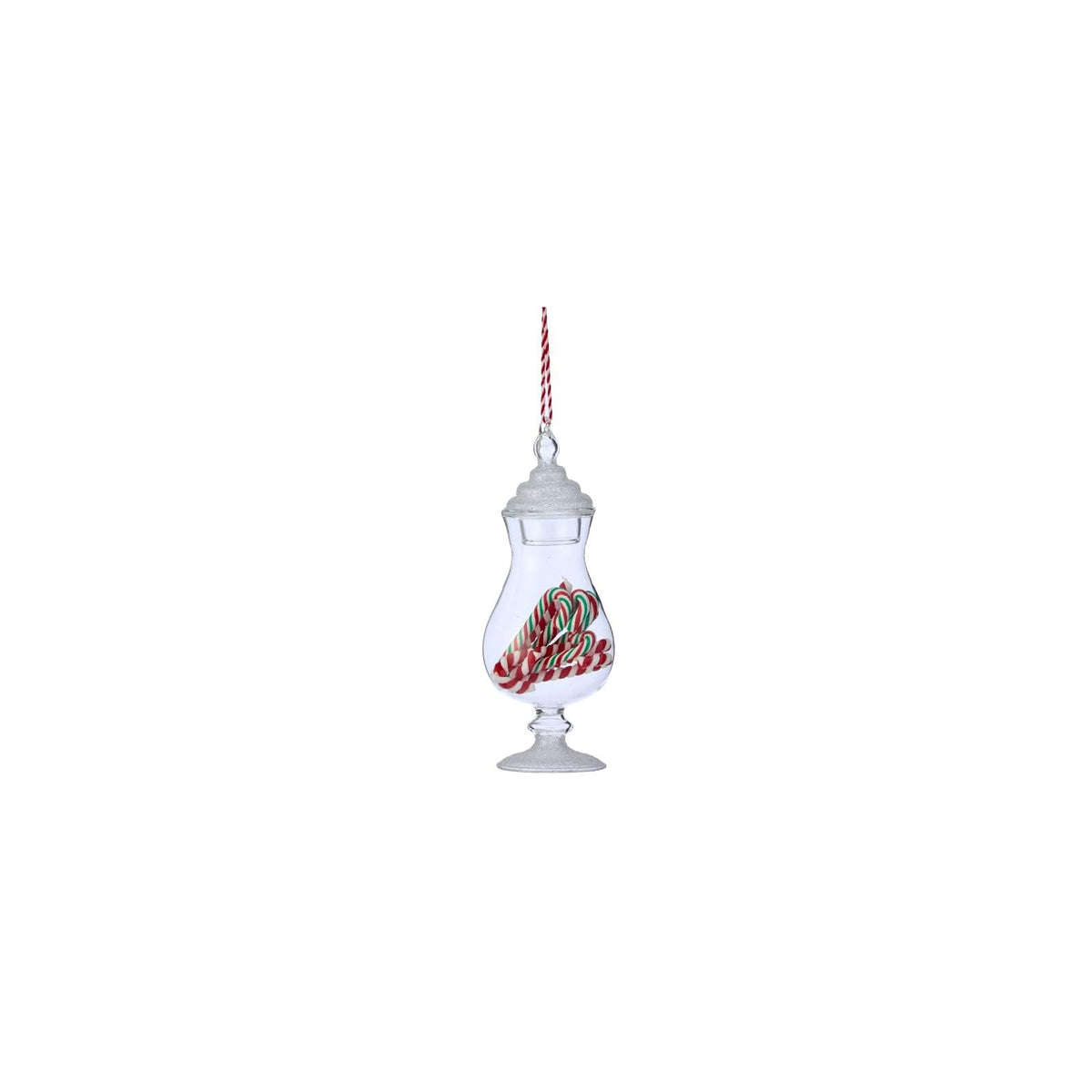 Regency International Hanging Ornament, Red White