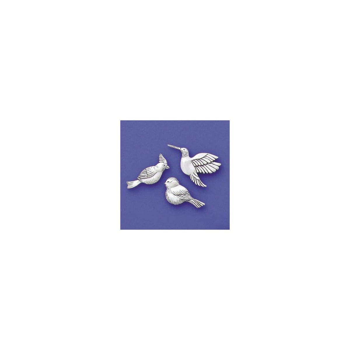 Basic Spirit Decorative Magnet, Medium, Silver