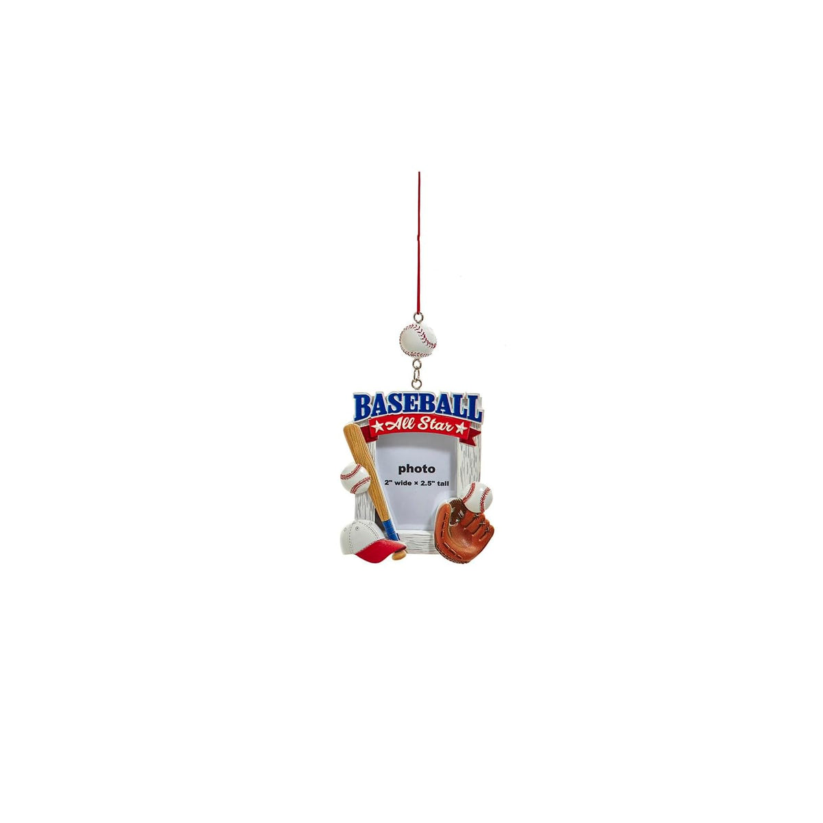 Kurt S. Adler Hanging Ornament, 6", Multi Color
