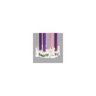 Roman Candle Holder, 3.5" high, Resin