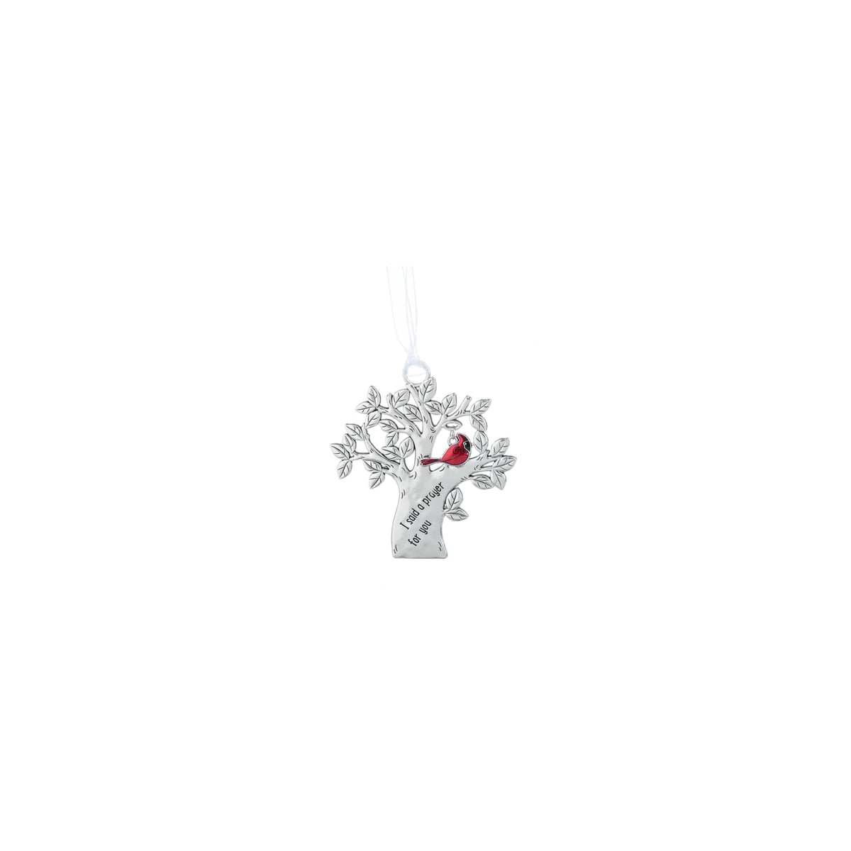 Ganz Hanging Ornament, 2.75-Inch, Red, Silver