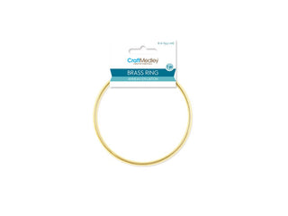 Craft Medley Home, 6", brass effect