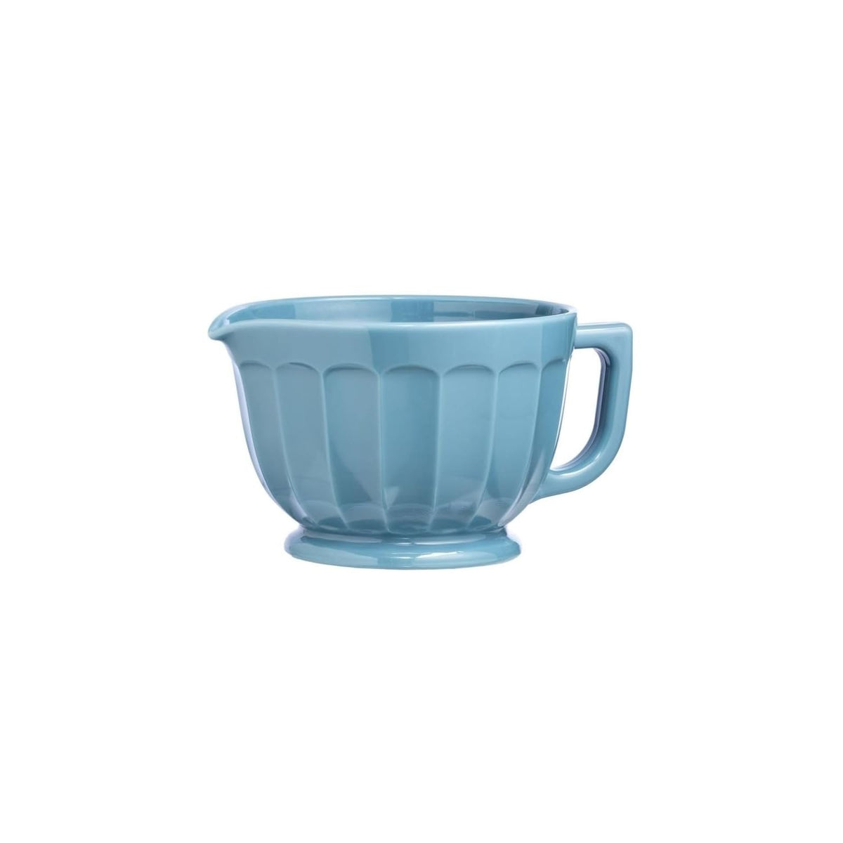 Mosser Glass Dishware Bowl, 80oz, Georgia Blue