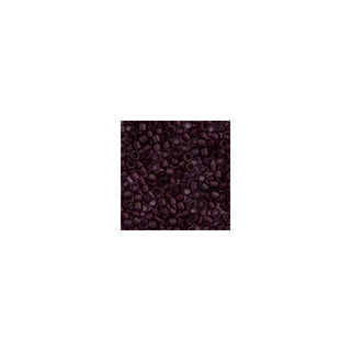 John Bead Craft Bead, Size: 11, Dark Amethyst Transparent Matte-Dyed