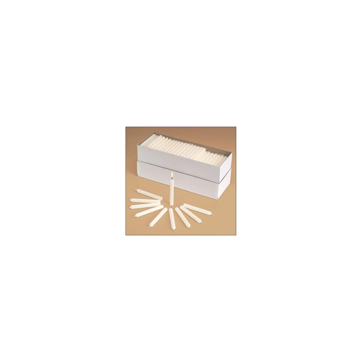 Christian Brands Candle, White, Traditional