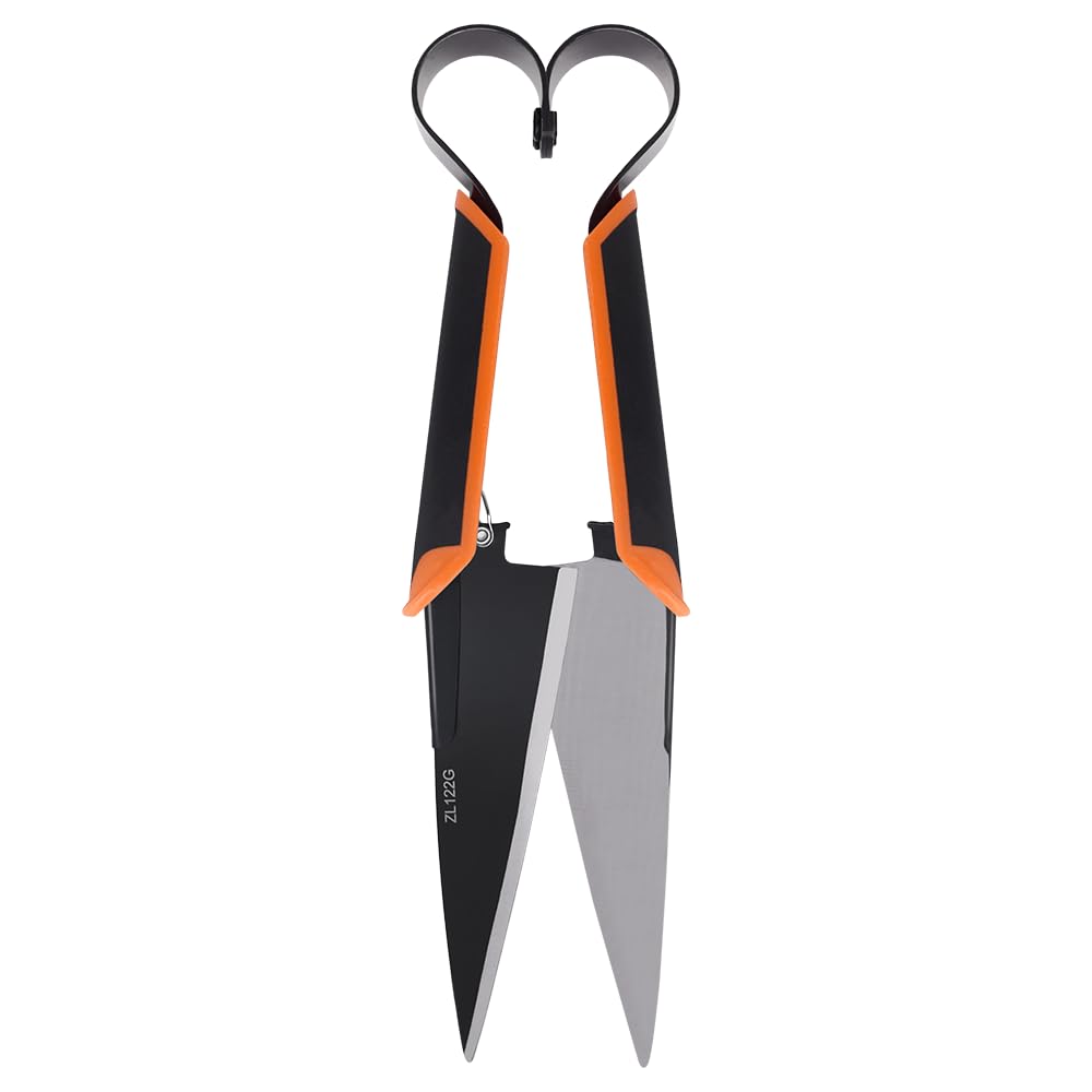 Zenport ZL122G Heavy Duty Onion/Sheep Shear, Ergonomic, 6.5-Inch Carbon Steel Blade, 13-Inch Long