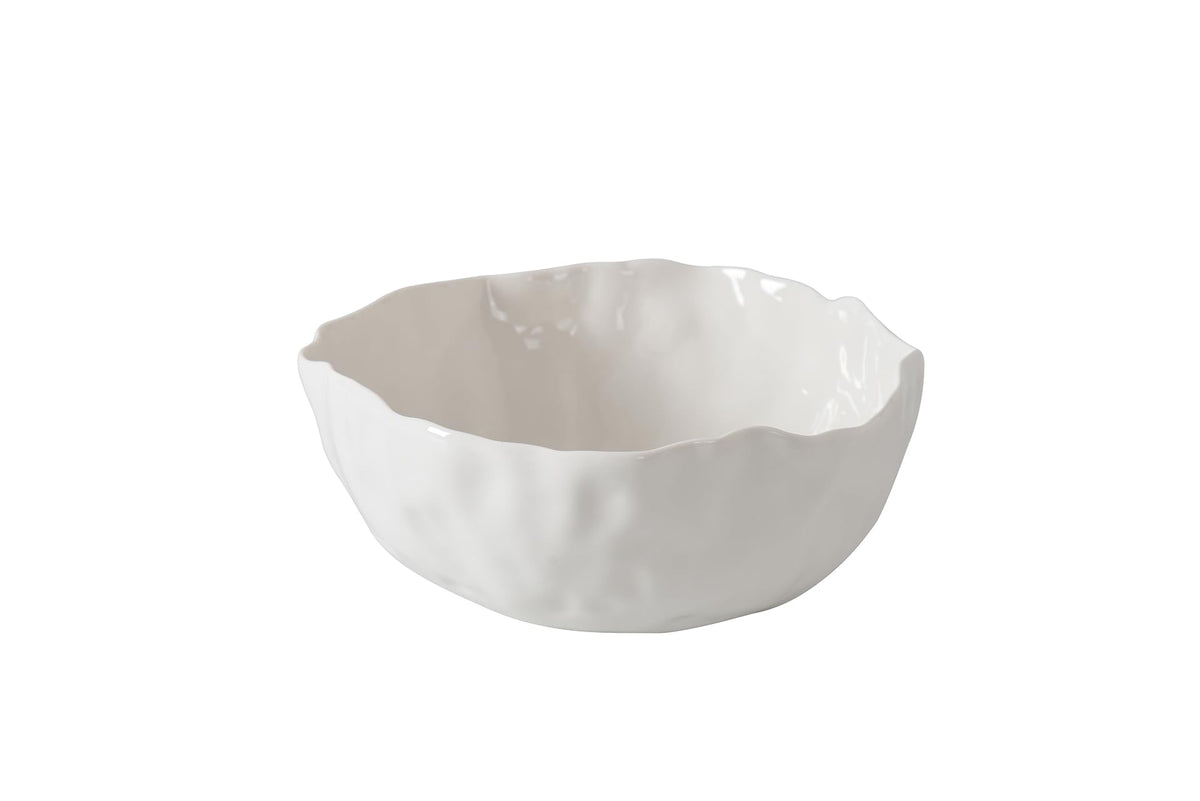 Pampa Bay Dishware Bowl, Medium, White