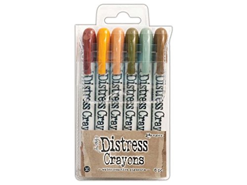 Ranger Industries Ranger Tholtz Distress Crayon Assortment #10 Set (6 Count)