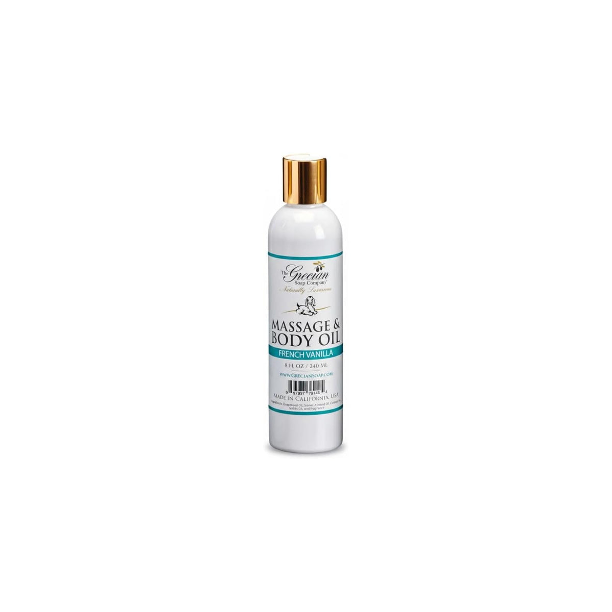 The Grecian Soap Company Body Lubricant, 8 Fl Oz (Pack of 1)