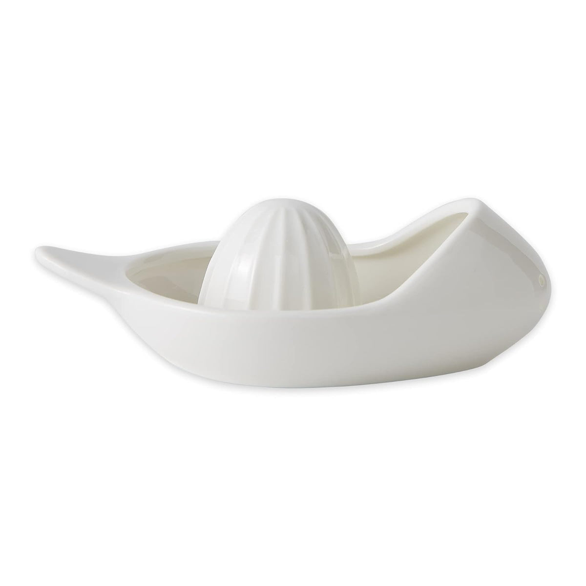 RSVP International Juicer, Citrus Juicer/Strainer, White