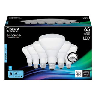 Feit Electric Light Bulb, 3.75 inches x 5 inches, White