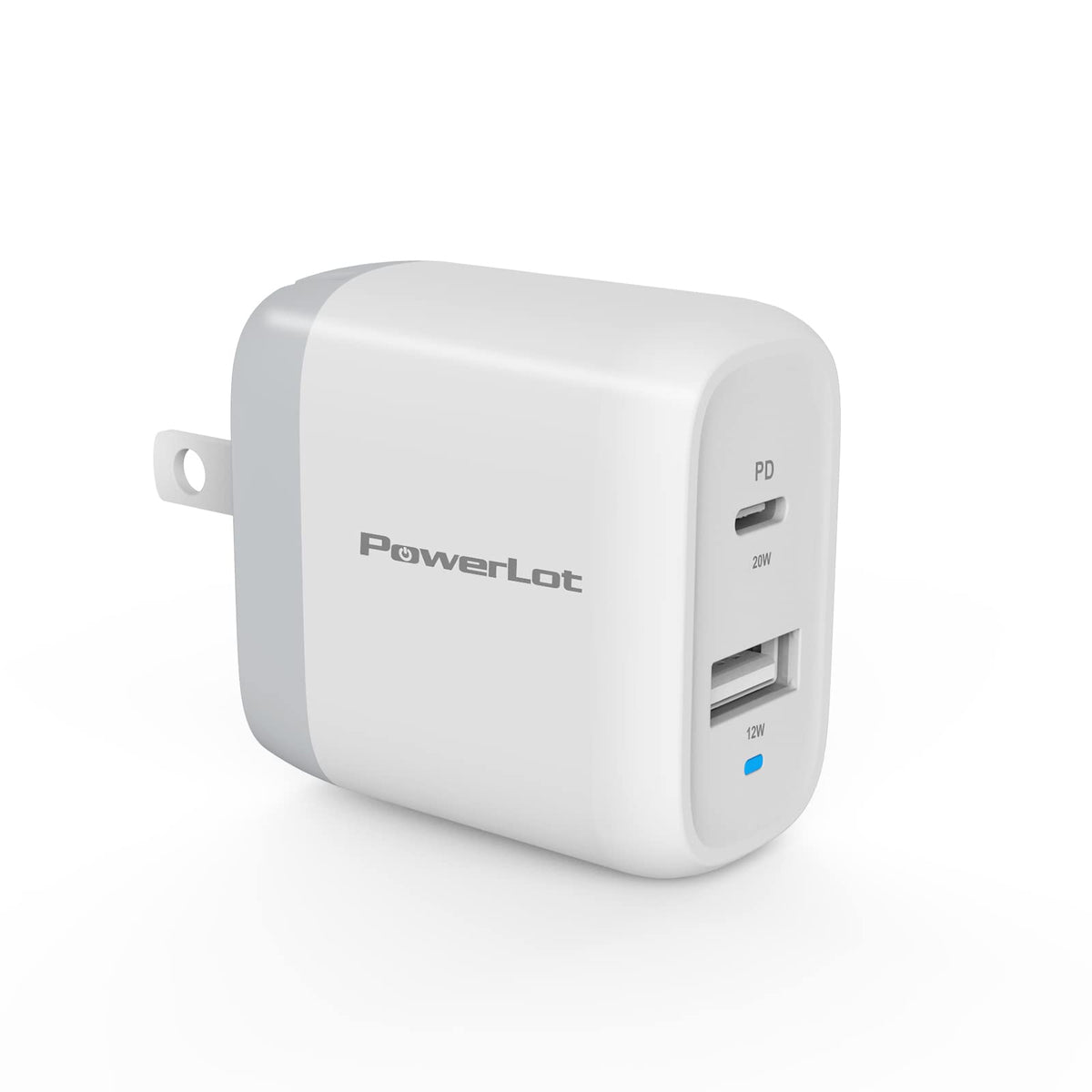 PowerLot Charging Adapter, 32W USB C + A